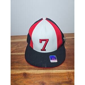 VTG Y2K Atlanta Falcons Reebok Michael Vick #7 Fitted 7 3/8 NFL Authentic Cap